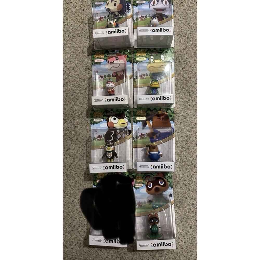 Animal Crossing New Horizons & Festival 7 Lot Amiibo Amiibos New In Box